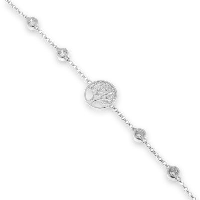 Bracciale Domar Gioielli Donna Bracciale argento 925 in Argento Cubic Zirconia BZB077327 - BZB077327